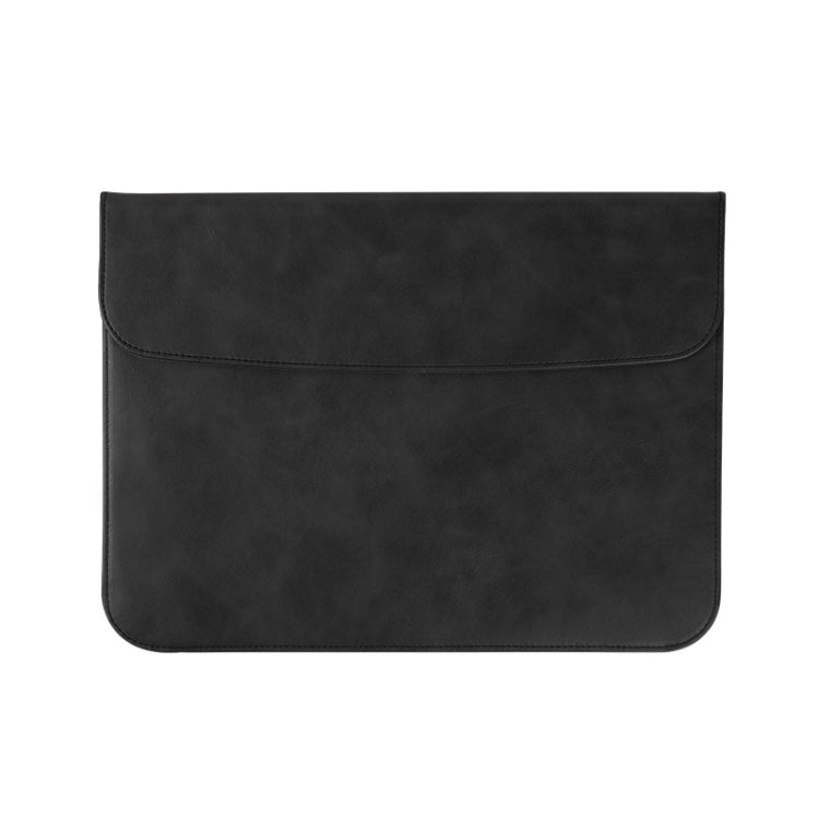 A20 Laptop Bag Magnetic Suction Slim Tablet Case Inner Bag, Size: 15.4/16 inch(Black) - 15 inch by PMC Jewellery | Online Shopping South Africa | PMC Jewellery | Buy Now Pay Later Mobicred