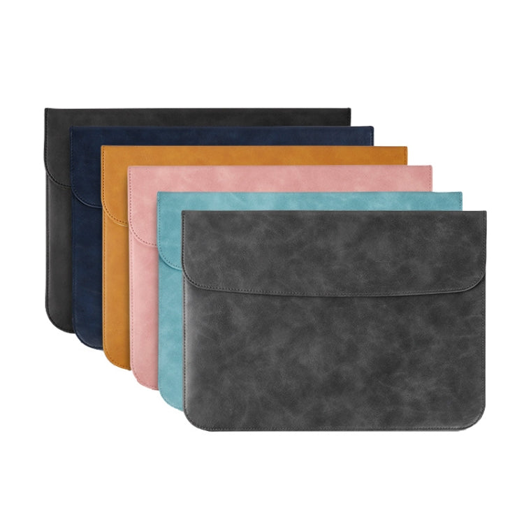 A20 Laptop Bag Magnetic Suction Slim Tablet Case Inner Bag, Size: 15.4/16 inch(Black) - 15 inch by PMC Jewellery | Online Shopping South Africa | PMC Jewellery | Buy Now Pay Later Mobicred