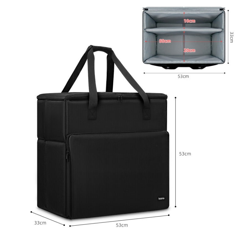 Baona BN-K002 Desktop Computer Host Monitor Keyboard Storage Bag, Size: Medium 24 inches - free shipping - PMC Jewellery - Order now!