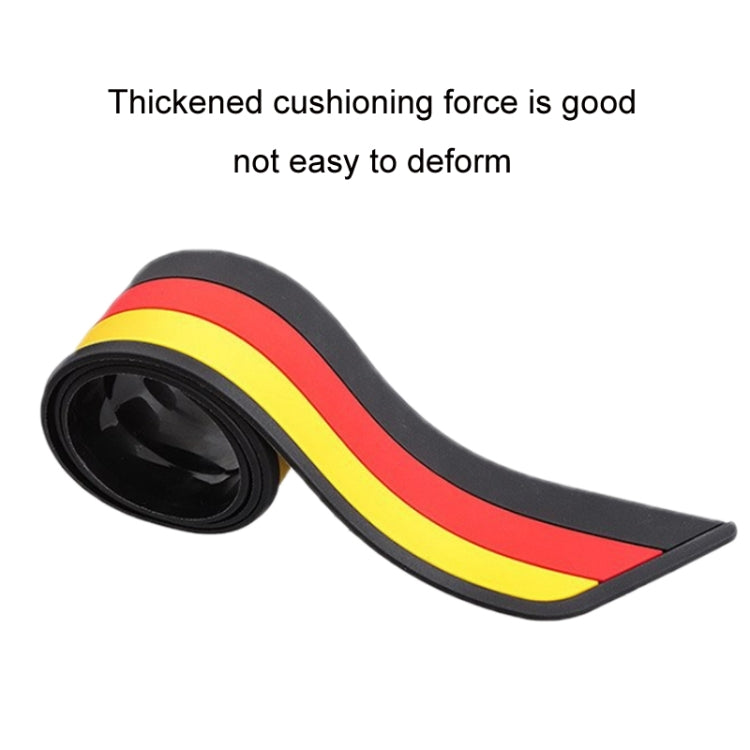 Car Trunk Anti-collision Strip Threshold Decoration Protection Sticker(Rhombus Black) - Anti Collision Sticker by PMC TechLife | Online Shopping South Africa | PMC TechLife | Buy Now Pay Later Mobicred