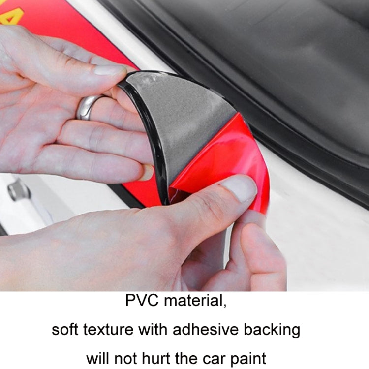 Car Trunk Anti-collision Strip Threshold Decoration Protection Sticker(British Red) - free shipping - PMC TechLife - Order now!