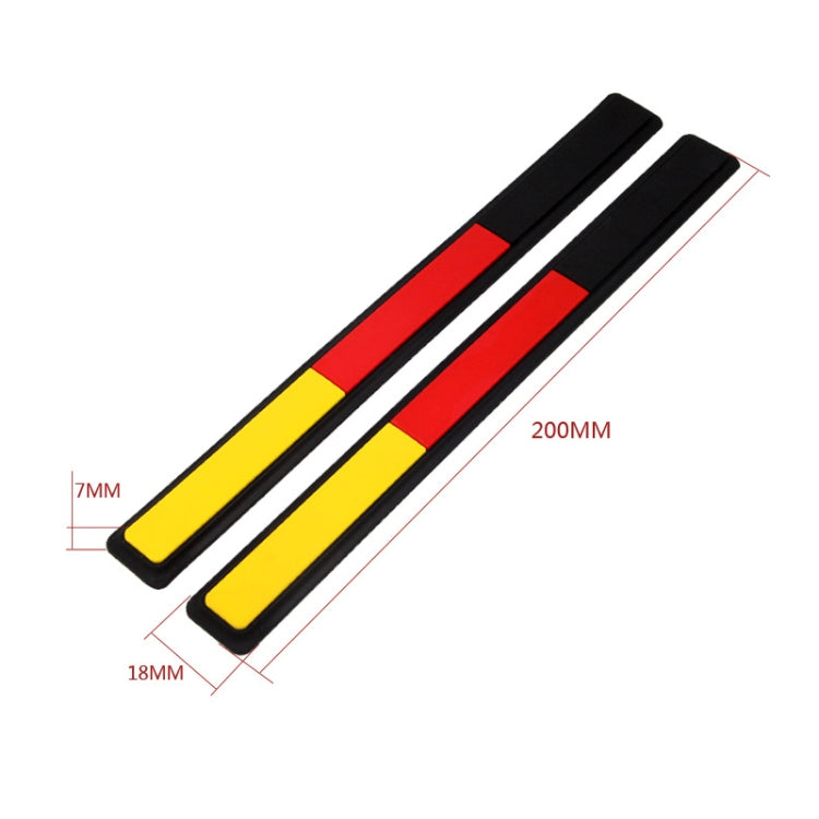 Car Rearview Mirror Door Side Decoration Anti-collision Rubber Strips(Germany Black Edge) - free shipping - PMC TechLife - Order now!