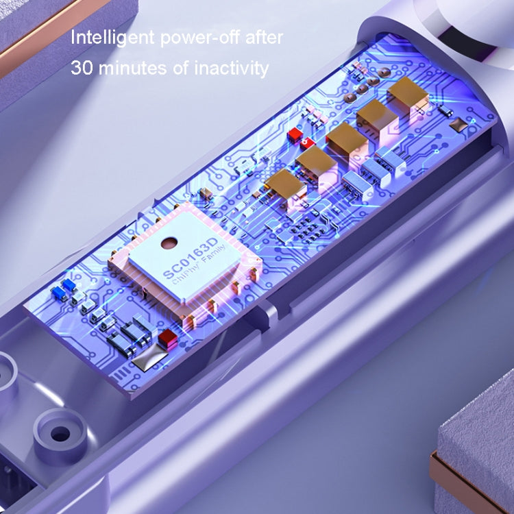 LTBEAR Negative Ion Straightening Curling Hair Wet and Dry Clipper Anti Hot Curling Iron, CN Plug(Champagne) - free shipping - PMC TechLife - Order now!