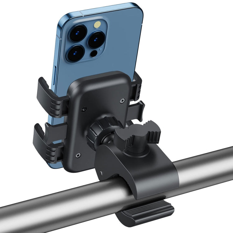 Outdoor Cycling Simple Installation Mobile Phone Holder(Black) - Holder by PMC TechLife | Online Shopping South Africa | PMC TechLife | Buy Now Pay Later Mobicred