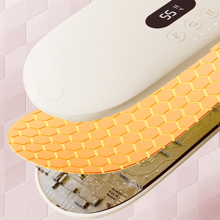 4000mAh Intelligent Massage Warming Belt Digital Electric Abdominal and Waist Massager(Pink) - free shipping - PMC TechLife - Order now!