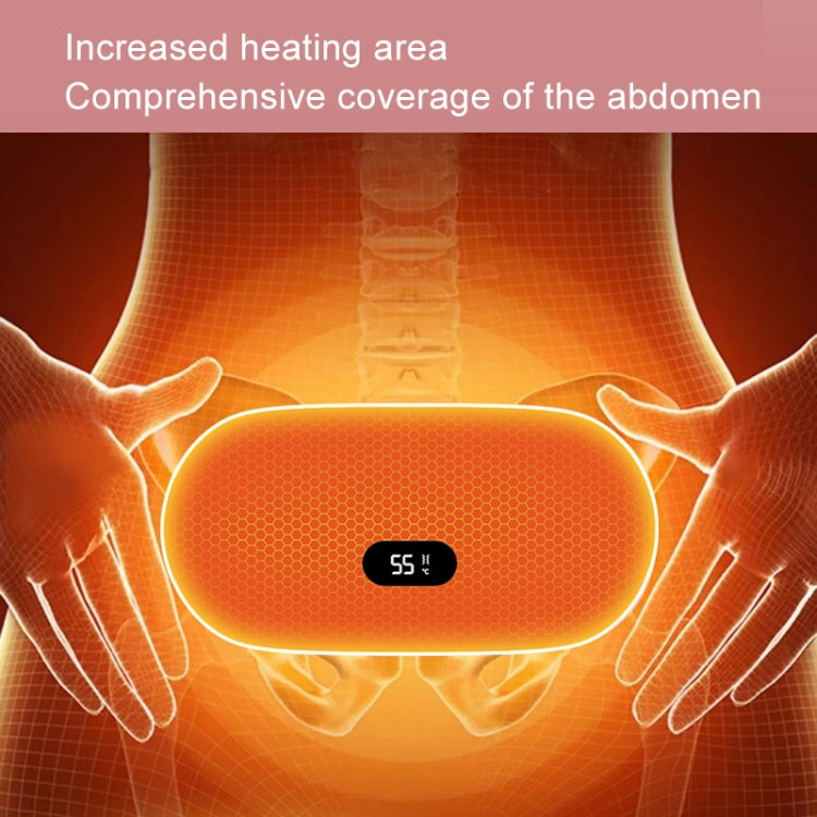 2000mAh Intelligent Massage Warming Belt Digital Electric Abdominal and Waist Massager(Pink) - free shipping - PMC TechLife - Order now!