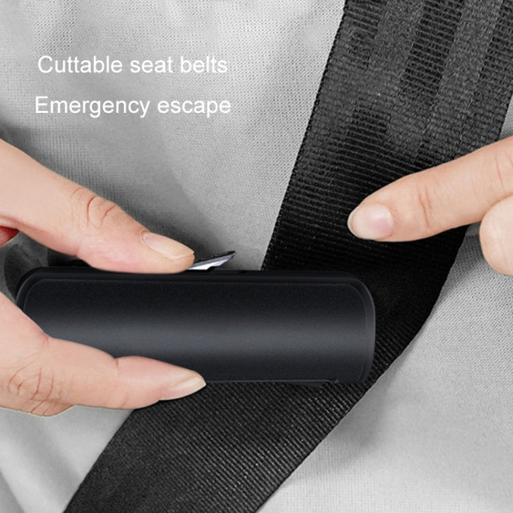 Vehicle Safety Hammer Temporary Parking Phone Number Plate(Silver) - free shipping - PMC TechLife - Order now!