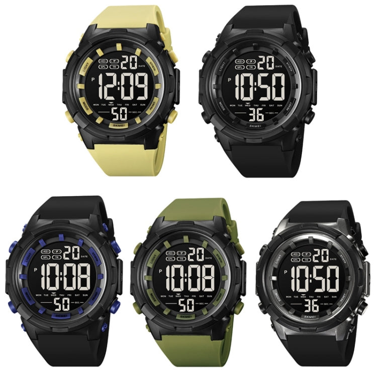 SKMEI 1845 Outdoor Water-resistant Large Dial Multifunctional Sports Men Watch(Army Green) - free shipping - PMC TechLife - Order now!
