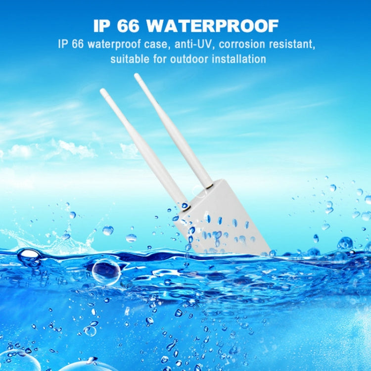 European Version 4G LTE Router CPE Outdoor Waterproof Mobile Router Triple Network, EU Plug - Wireless Routers by PMC TechLife | Online Shopping South Africa | PMC TechLife | Buy Now Pay Later Mobicred