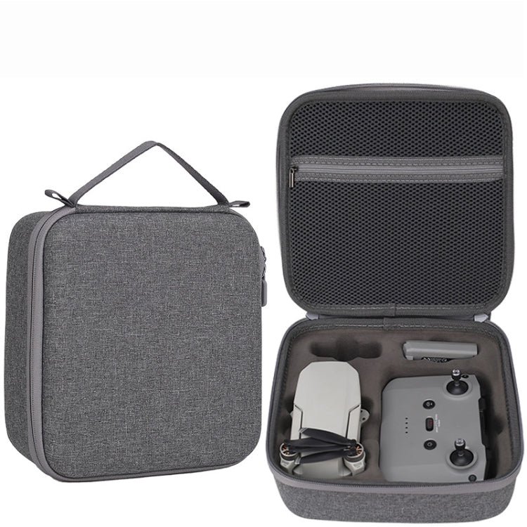 For DJI Mavic Mini 2 Dual Battery Storage Bag Handheld Protective Case(Light Grey) - Carry Cases & Bags by PMC TechLife | Online Shopping South Africa | PMC TechLife | Buy Now Pay Later Mobicred