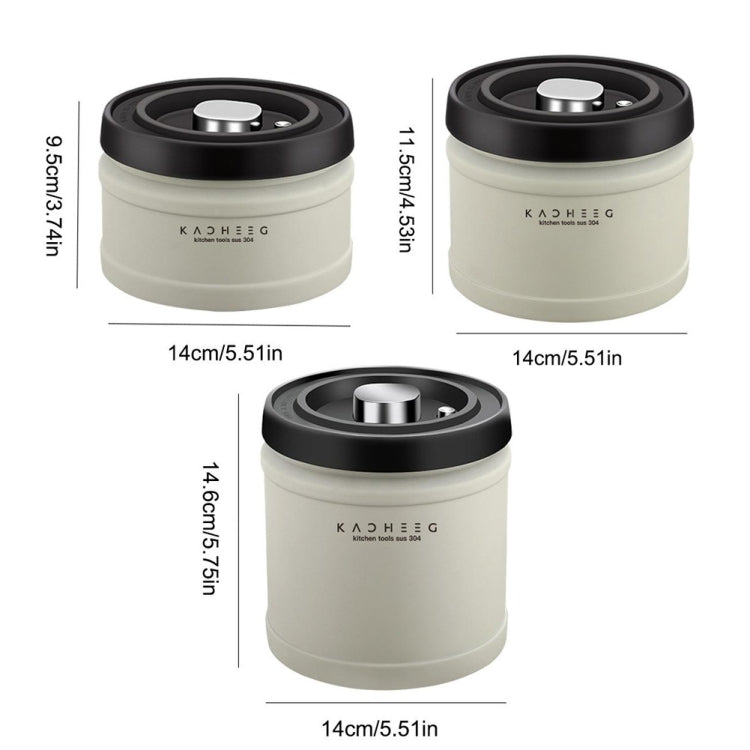 Kacheeg Sealing Can Pressed Vacuum Coffee Bean Tea Cans, Capacity: 1100ml - free shipping - PMC TechLife - Order now!