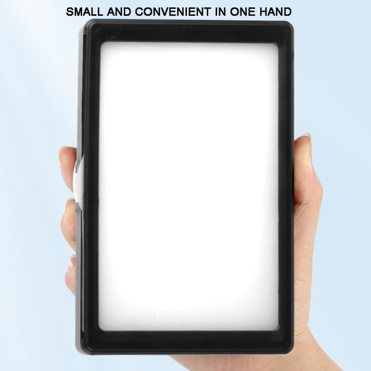 8 Inch 3200-5500K Three-color Temperature Photography Flat-panel Live Fill Light,Spec: Small Tripod - free shipping - PMC TechLife - Order now!