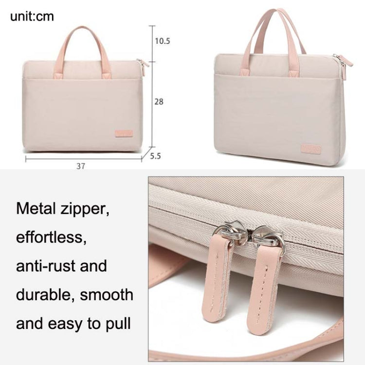 For MacBook 13.3-14 Inches MAHOO 10188 Ultra-Thin Hand Computer Bag Messenger Laptop Bag, Color: Gray - 13.3 inch by PMC Jewellery | Online Shopping South Africa | PMC Jewellery | Buy Now Pay Later Mobicred
