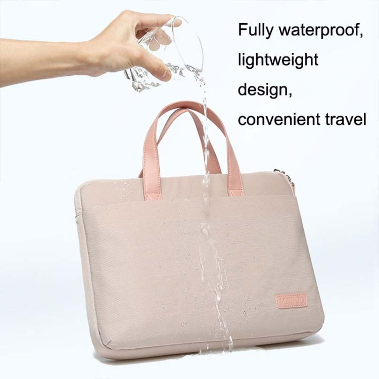 For MacBook 13.3-14 Inches MAHOO 10188 Ultra-Thin Hand Computer Bag Messenger Laptop Bag, Color: Gray - 13.3 inch by PMC Jewellery | Online Shopping South Africa | PMC Jewellery | Buy Now Pay Later Mobicred