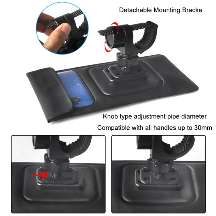 Outdoor Cycling Mobile Phone Navigation Waterproof Bracket(Black) - Holders by PMC TechLife | Online Shopping South Africa | PMC TechLife | Buy Now Pay Later Mobicred