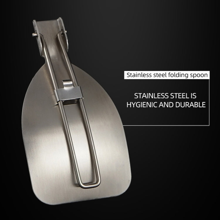 304 Stainless Steel Folding Frying Spatula Outdoor Camping Portable Tableware(Fry Shovel) - Cookwares & Tablewares by PMC TechLife | Online Shopping South Africa | PMC TechLife