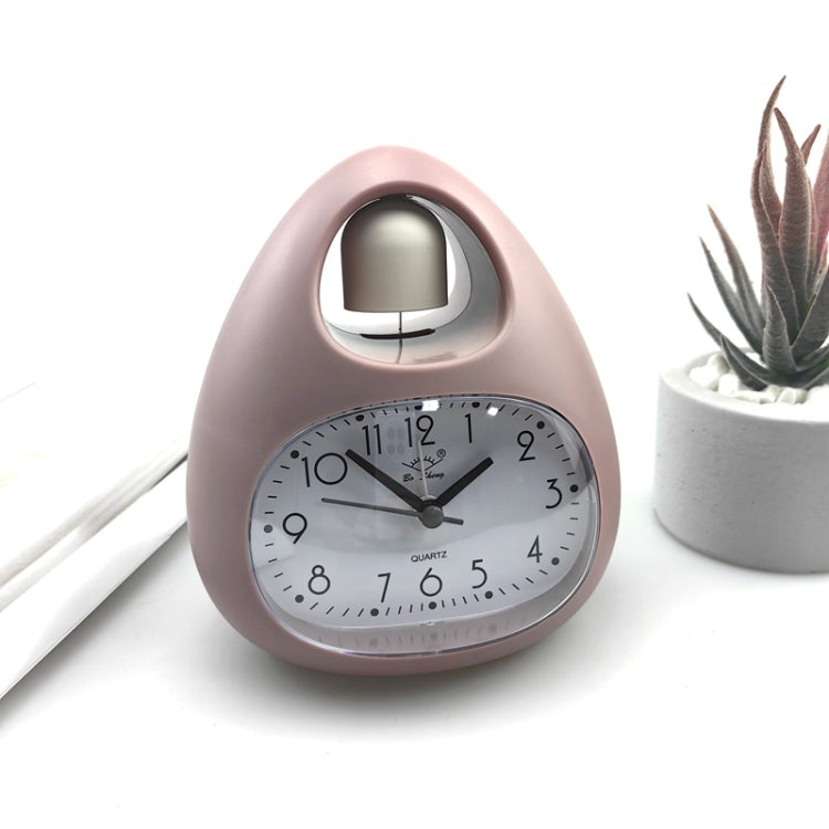 GH809 Egg-shaped Desktop Children Alarm Clock Bedside Cute Belling Clock(Pink) - Novelty Clock by PMc TechLife | Online Shopping South Africa | PMc TechLife | Buy Now Pay Later Mobicred