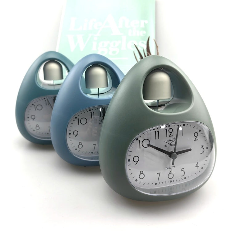 GH809 Egg-shaped Desktop Children Alarm Clock Bedside Cute Belling Clock(White) - Novelty Clock by PMc TechLife | Online Shopping South Africa | PMc TechLife | Buy Now Pay Later Mobicred