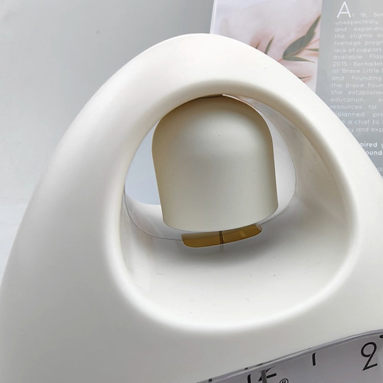 GH809 Egg-shaped Desktop Children Alarm Clock Bedside Cute Belling Clock(White) - Novelty Clock by PMc TechLife | Online Shopping South Africa | PMc TechLife | Buy Now Pay Later Mobicred