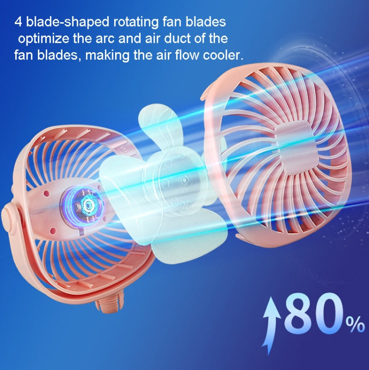 Car Suction Cup Fan Desktop Dormitory Office Kitchen Fan(Black) - Heating & Fans by PMC TechLife | Online Shopping South Africa | PMC TechLife | Buy Now Pay Later Mobicred