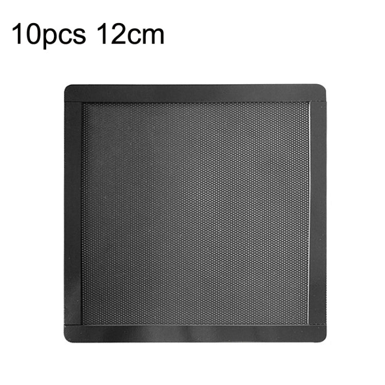 10pcs 12cm With Magnetic Suction PVC Cooling Fan Dust Net Desktop Computer Industrial Fan Filter Cover - Fan Cooling by PMC TechLife | Online Shopping South Africa | PMC TechLife