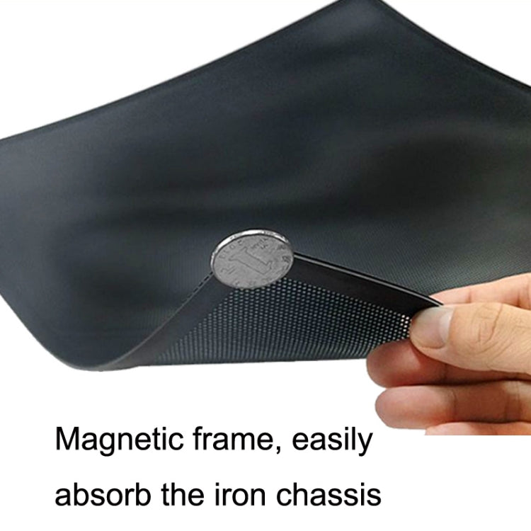 10pcs 14x28cm Encryption Version PVC Cooling Fan Dust Net Desktop Computer Industrial Fan Filter Cover - free shipping - PMC Jewellery - Order now!