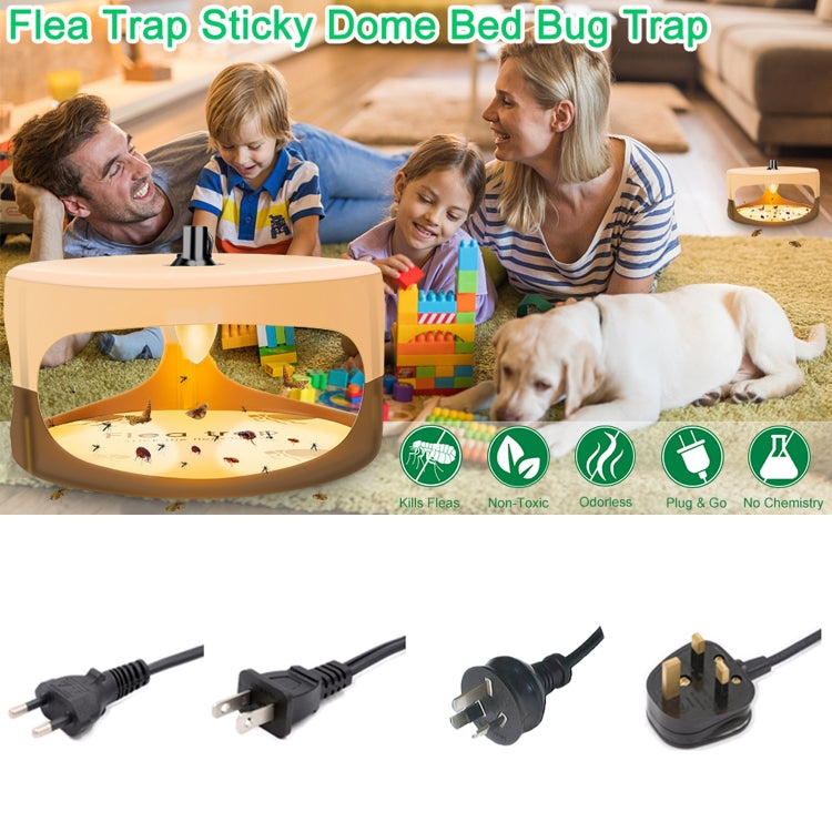 2pcs SK111 Pet Household Flea Lamp Flea Sticky Trapper Flea Capture Device(AU Plug) - Traps by PMC TechLife | Online Shopping South Africa | PMC TechLife | Buy Now Pay Later Mobicred