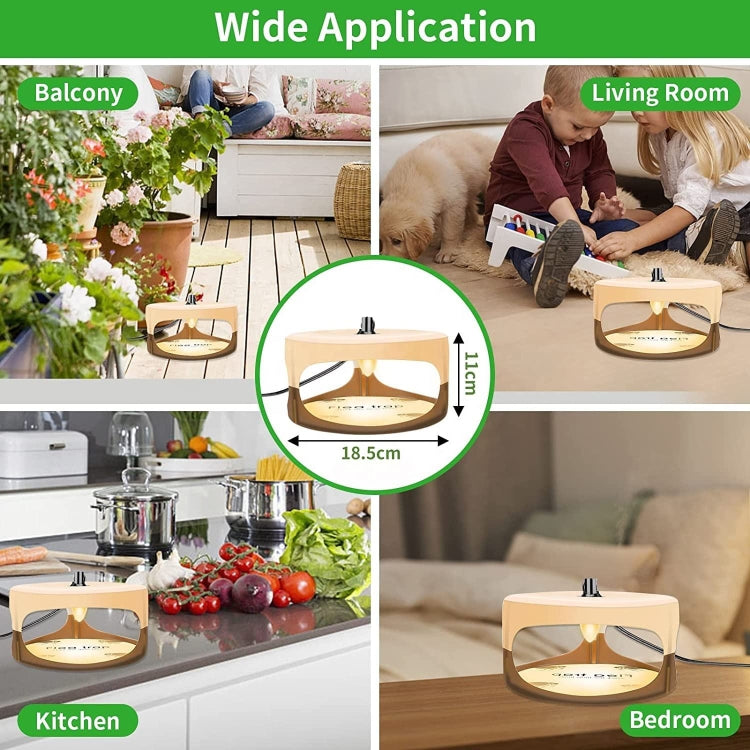 2pcs SK111 Pet Household Flea Lamp Flea Sticky Trapper Flea Capture Device(US Plug) - free shipping - PMC TechLife - Order now!