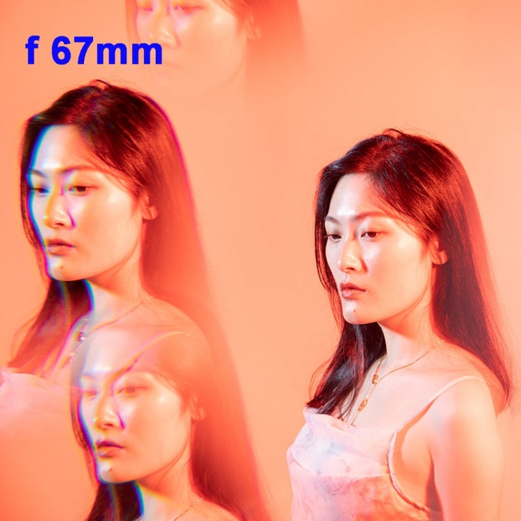 79mm Handheld Semicircle Kaleidoscope Filter Photography Camera Accessories - Other Filter by PMC TechLife | Online Shopping South Africa | PMC TechLife