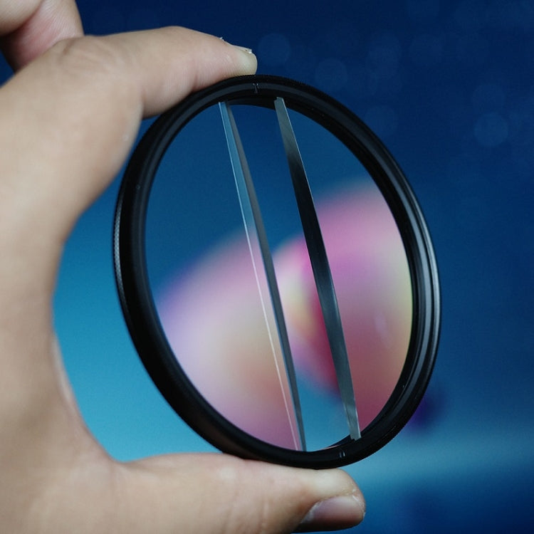 82mm Photography Foreground Blur Filter Double Half Moon SLR Accessories - Other Filter by PMC TechLife | Online Shopping South Africa | PMC TechLife | Buy Now Pay Later Mobicred