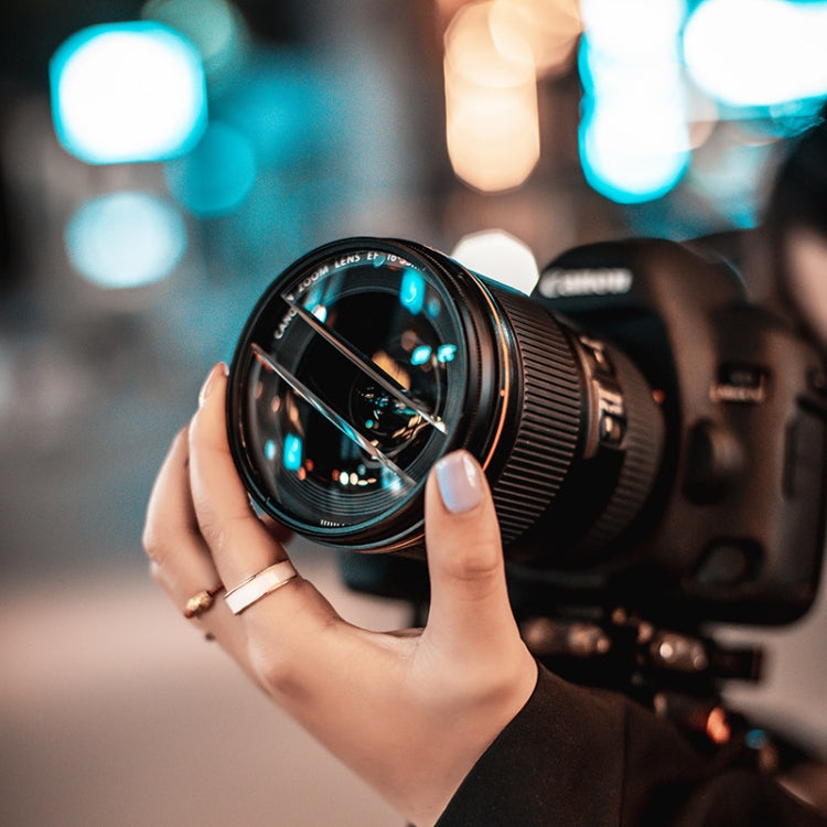 49mm Photography Foreground Blur Filter Double Half Moon SLR Accessories - Other Filter by PMC TechLife | Online Shopping South Africa | PMC TechLife | Buy Now Pay Later Mobicred