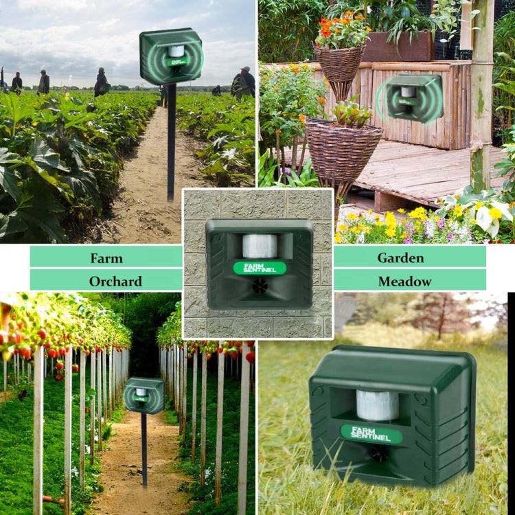SK131 Garden Outdoor Ultrasonic Rat Repeller Snake Repelle Farm Animal Driving Device(EU Plug) - Outdoor Insect Repellent by PMC TechLife | Online Shopping South Africa | PMC TechLife | Buy Now Pay Later Mobicred
