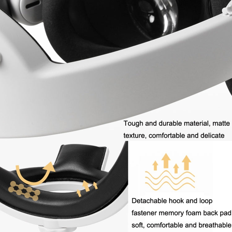 Hifylux Q2-TD79 For Oculus Quest 2 Decompression Comfortable Headband Set VR Glasses Accessories(White) - free shipping - PMC TechLife - Order now!