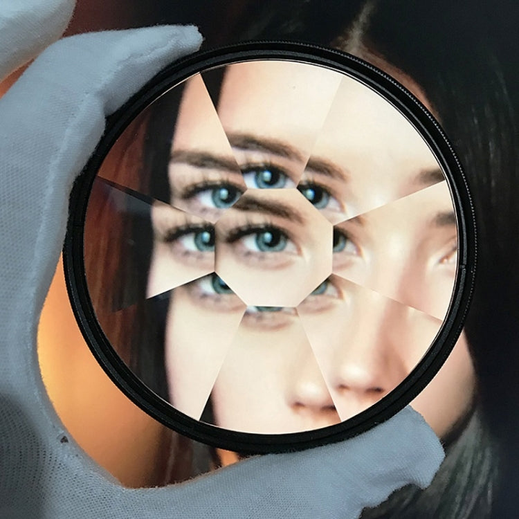 82mm 8-Sided Kaleidoscope Glass Photography Foreground Blur SLR Filter - Other Filter by PMC TechLife | Online Shopping South Africa | PMC TechLife | Buy Now Pay Later Mobicred
