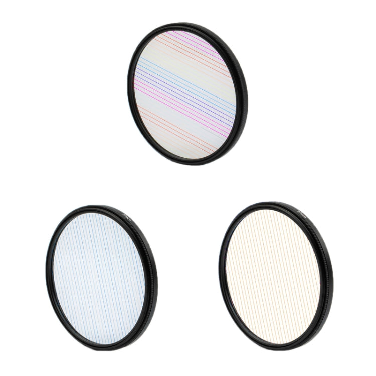 58mm+Blue Photography Brushed Widescreen Movie Special Effects Camera Filter - Other Filter by PMC TechLife | Online Shopping South Africa | PMC TechLife | Buy Now Pay Later Mobicred
