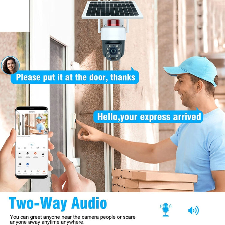 RH-Q10 Graffiti 5MP Wifi Wireless Solar Camera 30X Optical Zoom Auto Tracking Patrol IP66 Waterproof - Wireless Camera by PMC TechLife | Online Shopping South Africa | PMC TechLife