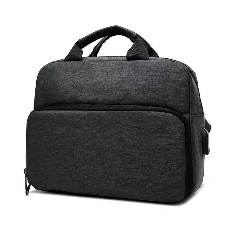 SLR Camera Bag Men Crossbody  Photography Bag Waterproof Carrying Case with USB Charging Port, Size: Large - Strap Satchel by PMC TechLife | Online Shopping South Africa | PMC TechLife | Buy Now Pay Later Mobicred