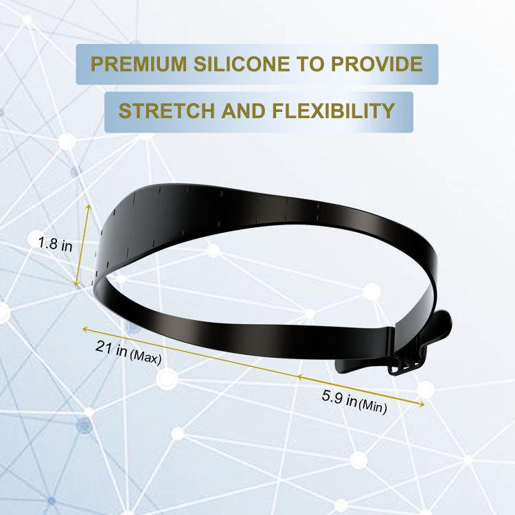 GO042 Adjustable Haircut Trimmer Ruler Neck Hair Trimmer Strap Shaving Styling Template(Red) - free shipping - PMC TechLife - Order now!