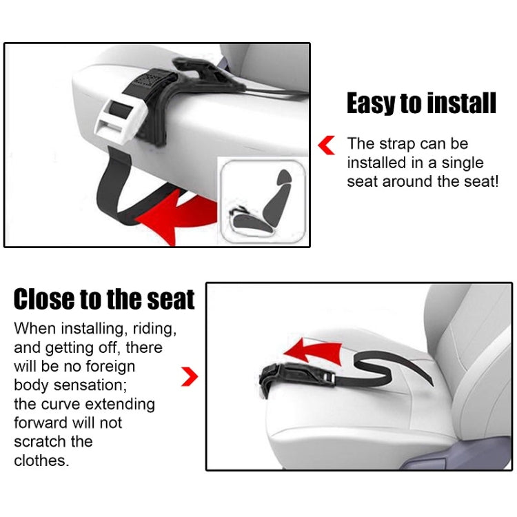 Pregnant Car Seat Belt Anti Stranglehold Belly Protection Fetal Regulator(White) - Seat Belts & Padding by PMC TechLife | Online Shopping South Africa | PMC TechLife | Buy Now Pay Later Mobicred