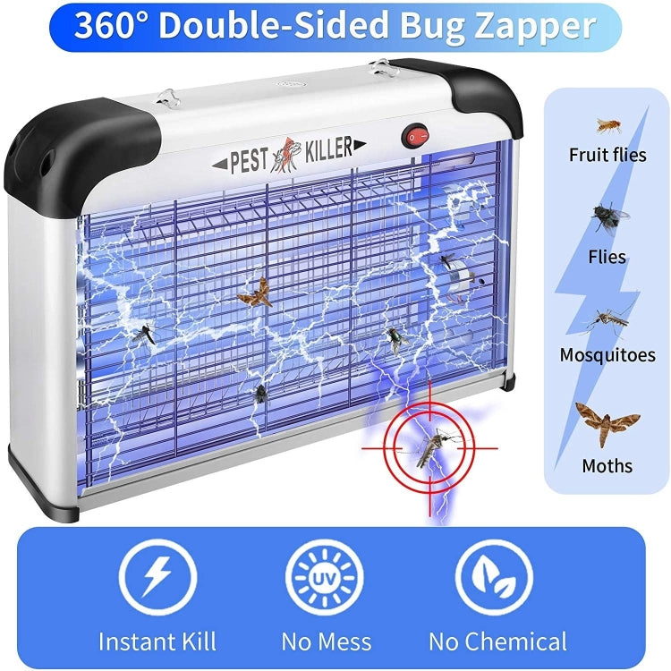 SK611 Indoor Household 20W Electric Shock Mosquito Killer Lamp High Voltage Hotel Fly Killer Lamp(AU Plug) - Repellents by PMC TechLife | Online Shopping South Africa | PMC TechLife | Buy Now Pay Later Mobicred