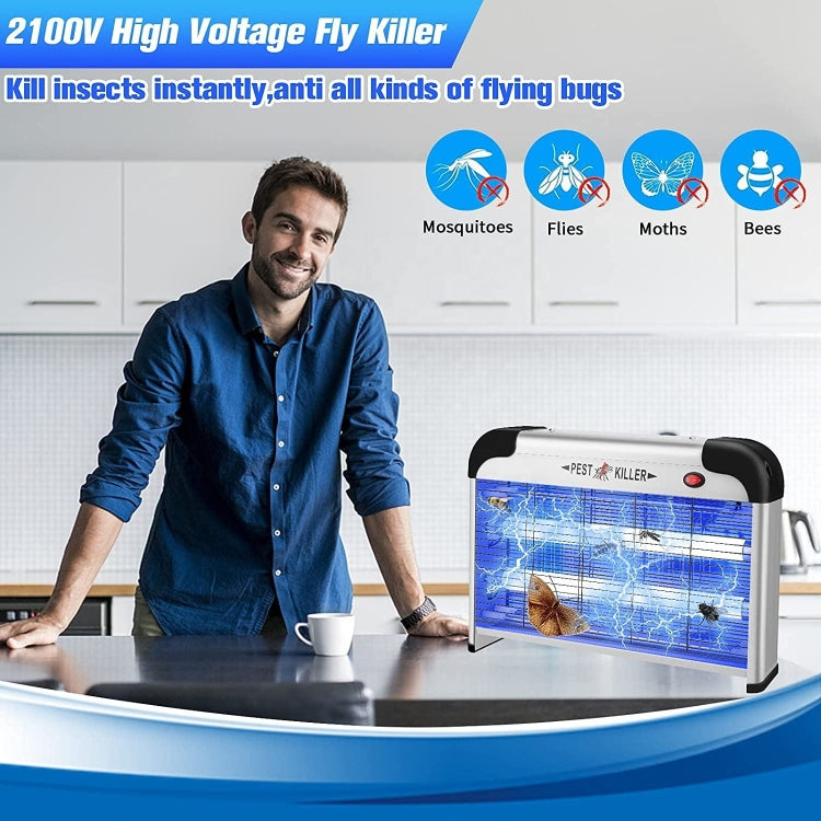 SK611 Indoor Household 20W Electric Shock Mosquito Killer Lamp High Voltage Hotel Fly Killer Lamp(AU Plug) - Repellents by PMC TechLife | Online Shopping South Africa | PMC TechLife | Buy Now Pay Later Mobicred