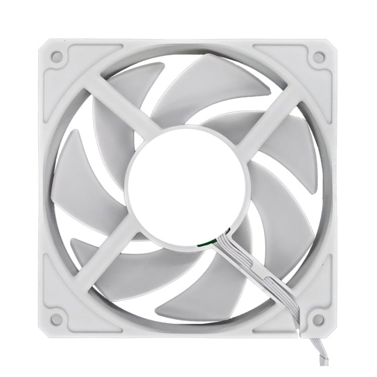 MF14025 4pin High Air Volume Low Noise High Wind Pressure FDB Magnetic Suspension Chassis Fan 2500rpm (White) - Fan Cooling by PMC Jewellery | Online Shopping South Africa | PMC Jewellery | Buy Now Pay Later Mobicred