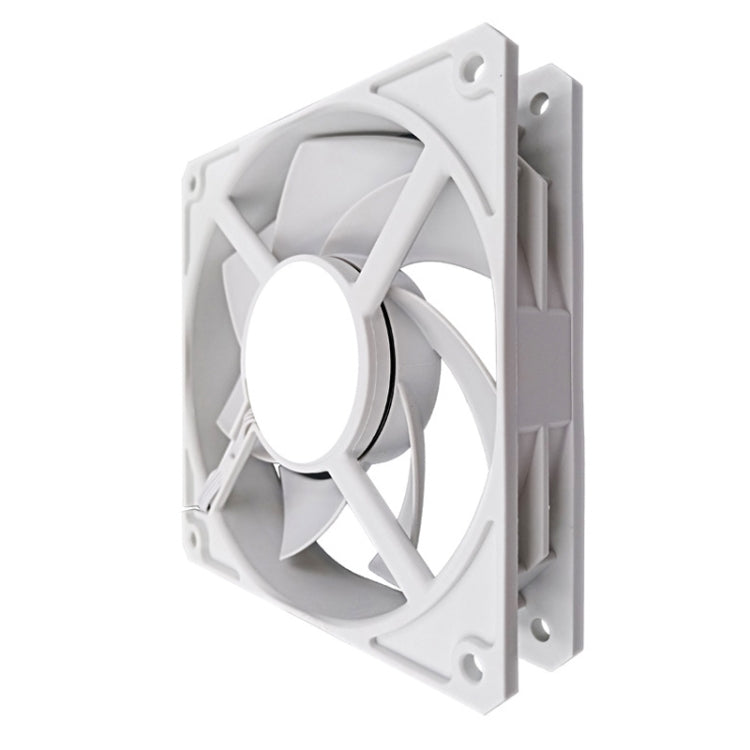 MF14025 4pin High Air Volume Low Noise High Wind Pressure FDB Magnetic Suspension Chassis Fan 2500rpm (White) - Fan Cooling by PMC Jewellery | Online Shopping South Africa | PMC Jewellery | Buy Now Pay Later Mobicred