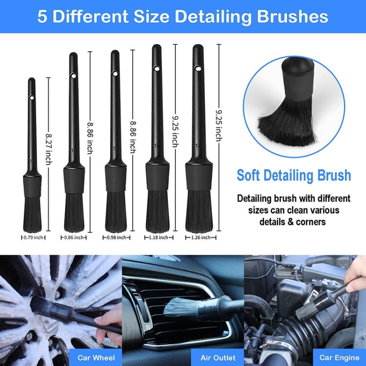 26pcs/set WRS-CS29 Car Wash Cleaning Brush Set Car Interior Crevice Cleaning Electric Drill Brush - free shipping - PMC TechLife - Order now!