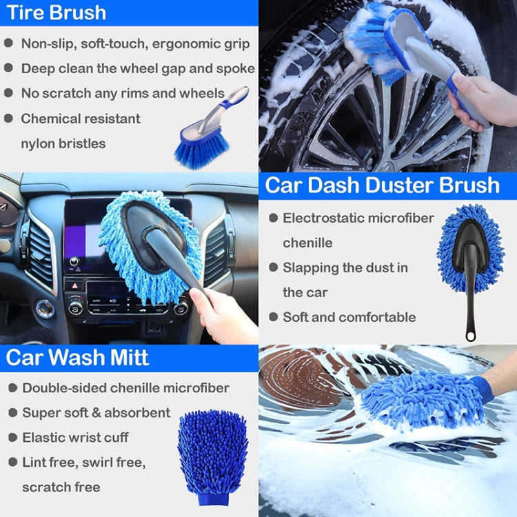 26pcs/set WRS-CS29 Car Wash Cleaning Brush Set Car Interior Crevice Cleaning Electric Drill Brush - free shipping - PMC TechLife - Order now!
