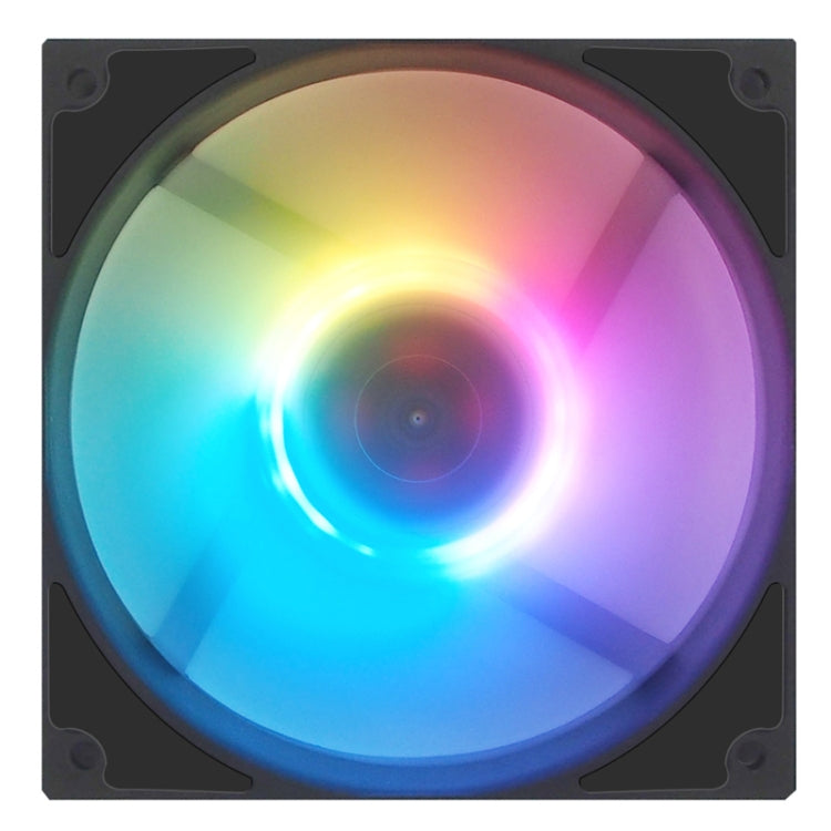 MF14025 5V ARGB 14cm Magnetic Evitation Dynamic Pressure Bearing Row Chassis Fan(Black) - free shipping - PMC Jewellery - Order now!