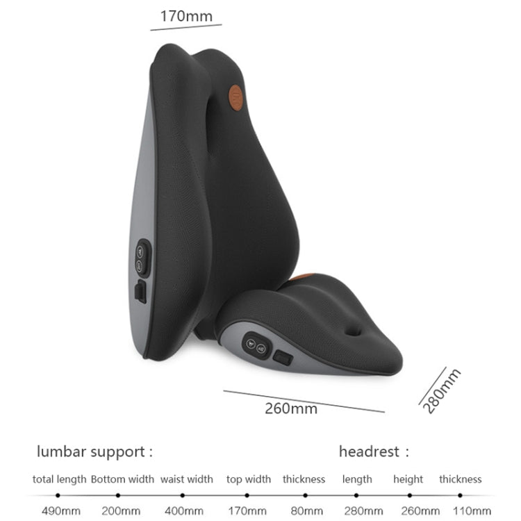 SR-21 Car Lumbar Cushion Headrest Seat Memory Foam Accessories, Style: Ordinary Headrest (Black) - Seat Accessories by PMC TechLife | Online Shopping South Africa | PMC TechLife | Buy Now Pay Later Mobicred