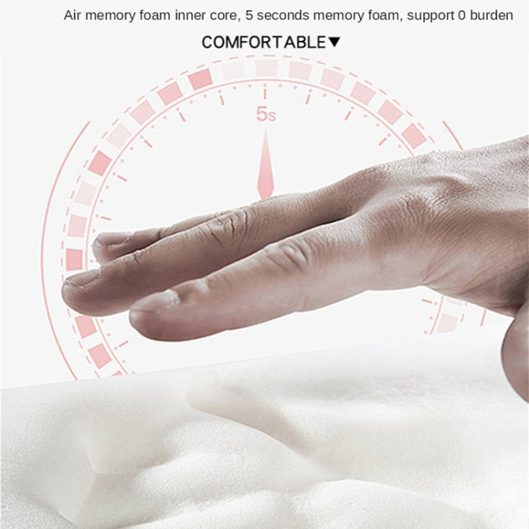 SR-21 Car Lumbar Cushion Headrest Seat Memory Foam Accessories, Style: Ordinary Headrest (Black) - Seat Accessories by PMC TechLife | Online Shopping South Africa | PMC TechLife | Buy Now Pay Later Mobicred