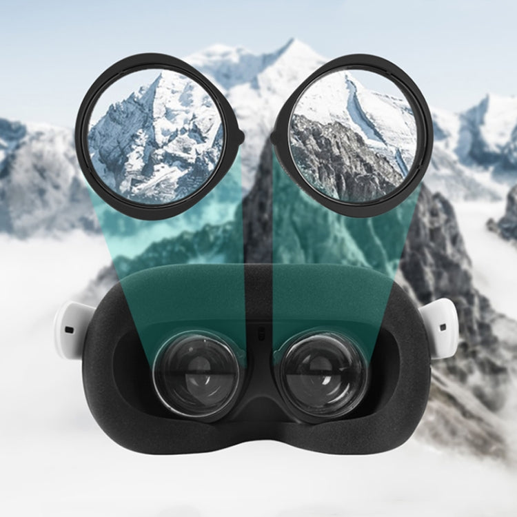For Oculus Quest 2 Hifylux Q2-QF11 1pair Myopia Lens Frame Aspheric Resin VR Glasses Accessories(100 Degrees) - free shipping - PMC TechLife - Order now!