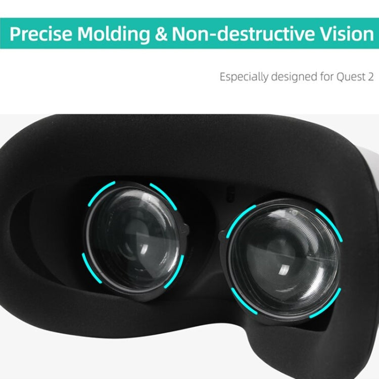 For Oculus Quest 2 Hifylux Q2-QF11 1pair Myopia Lens Frame Aspheric Resin VR Glasses Accessories(200 Degrees) - free shipping - PMC Jewellery - Order now!